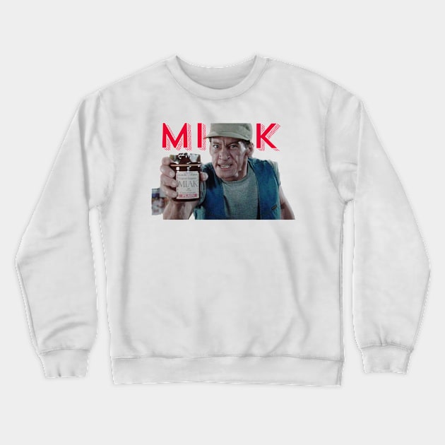 ERNEST  SCARED STUPID Crewneck Sweatshirt by MattisMatt83